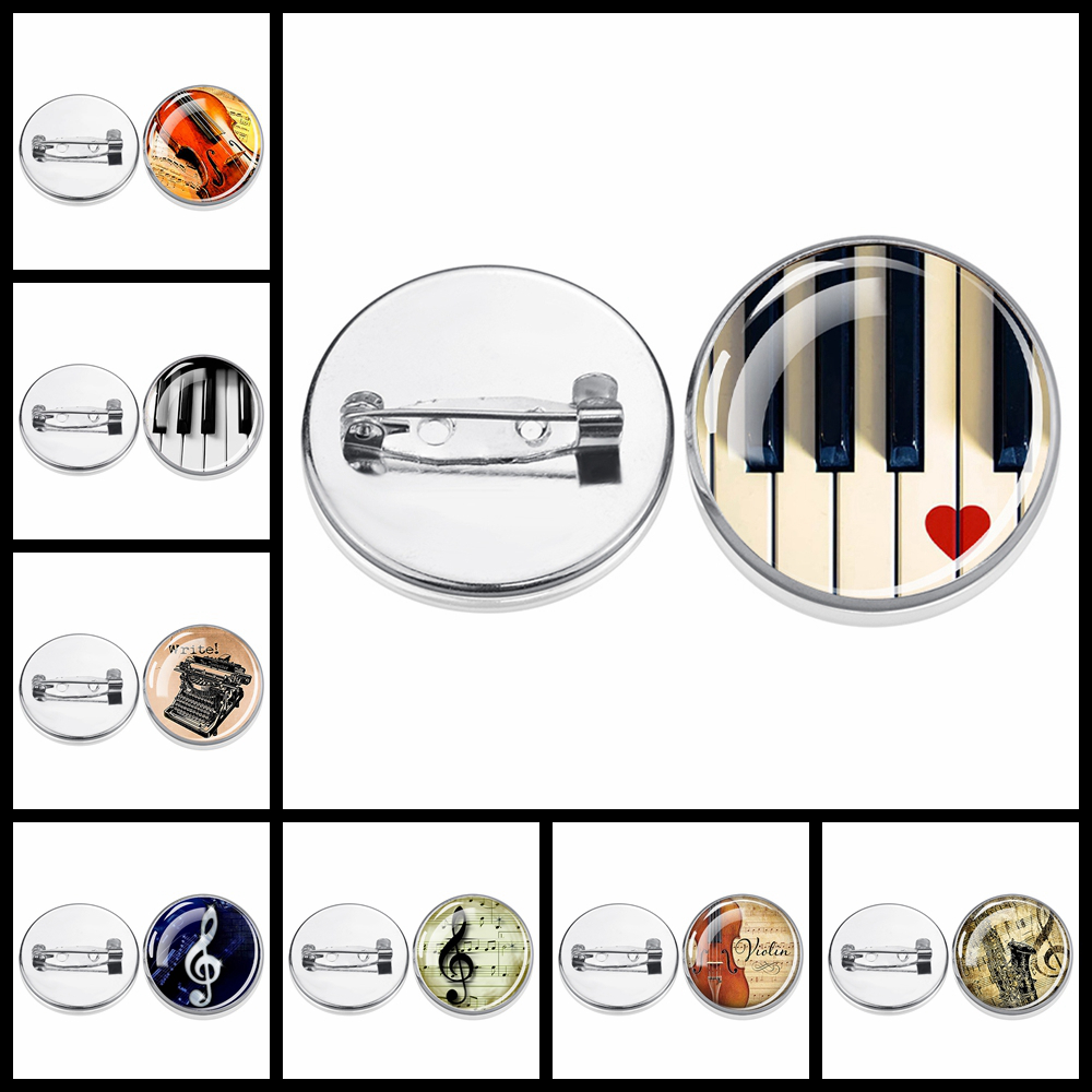 Musical Instrument Jewelry - Musical Instrument Piano Guitar Clarinet Flute