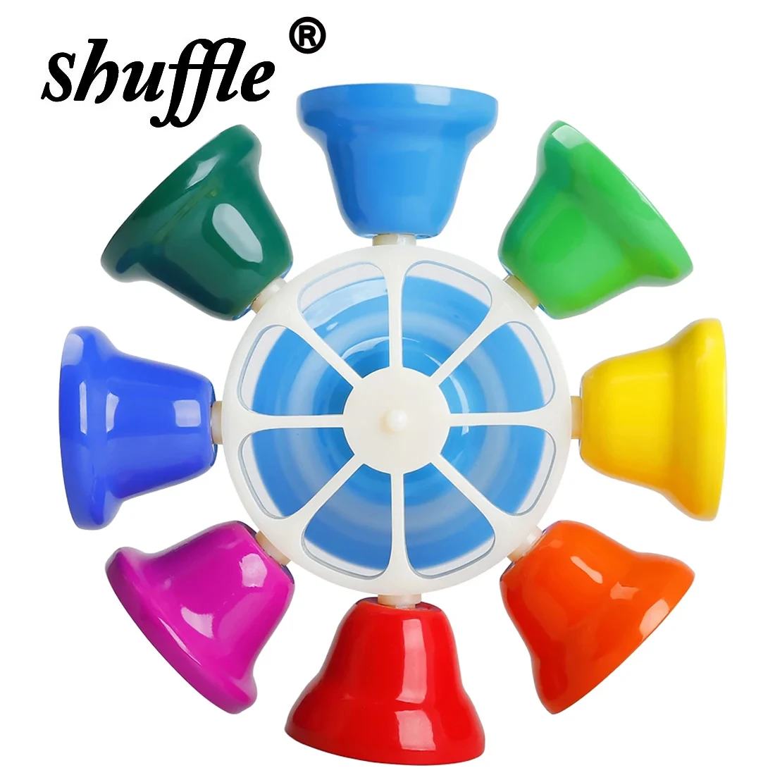 Musical Instrument Maraca - Orff 8-Note Hand Bell Rotating Clock