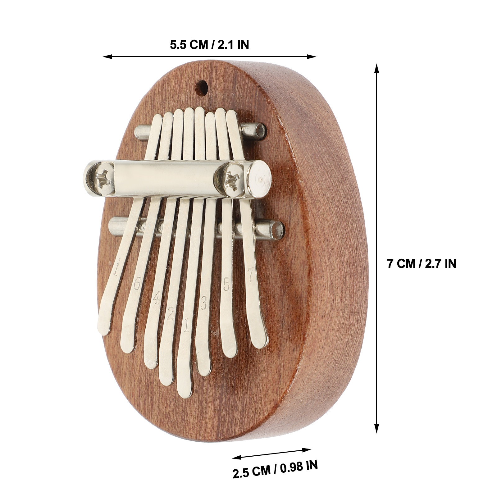 1Set Kalimba Thumb Piano Mini  - A Musical Instrument With Keys recensie en prijs