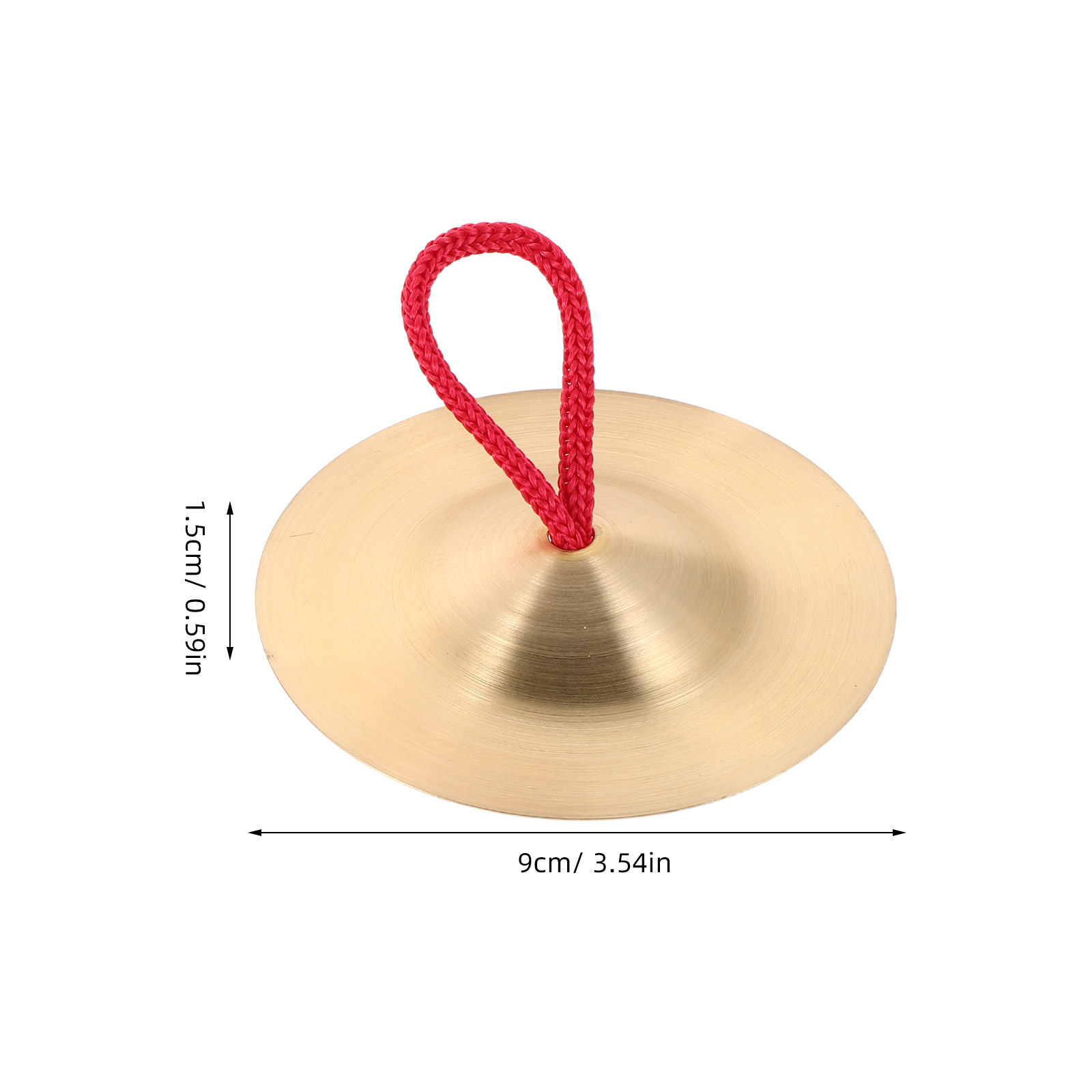 9Cm Chinese Copper Cymbals for - Musical Instrument Percussion recensie en prijs