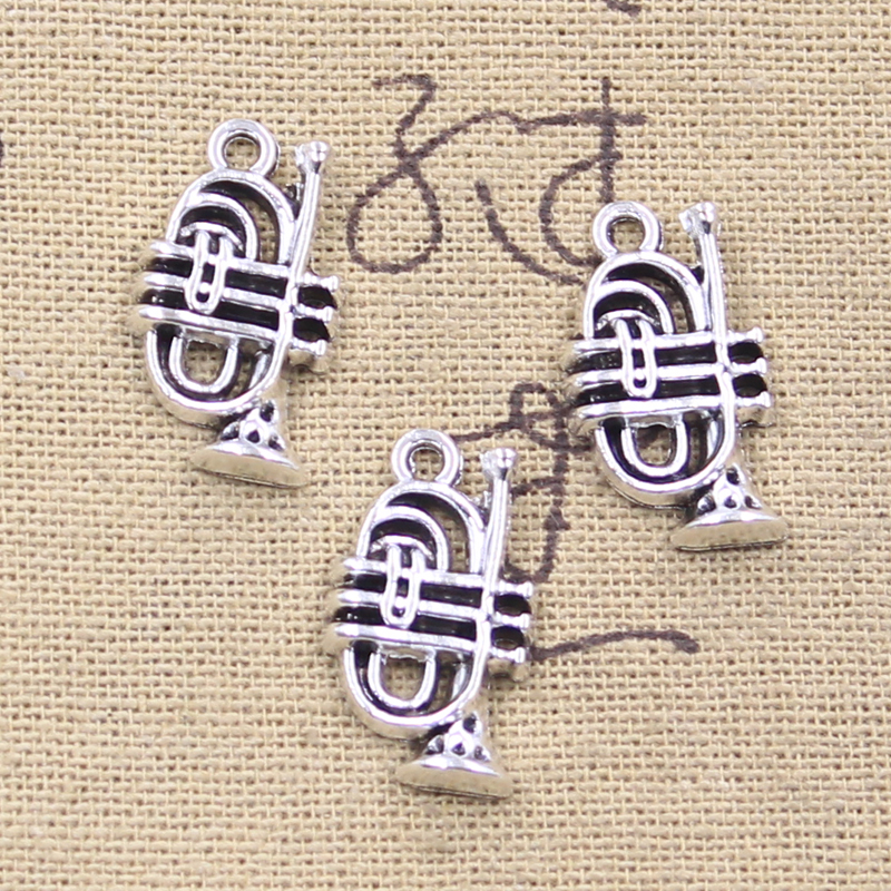 10pcs Charms Musical Instrumen - Musical Instrument Cornet recensie en prijs