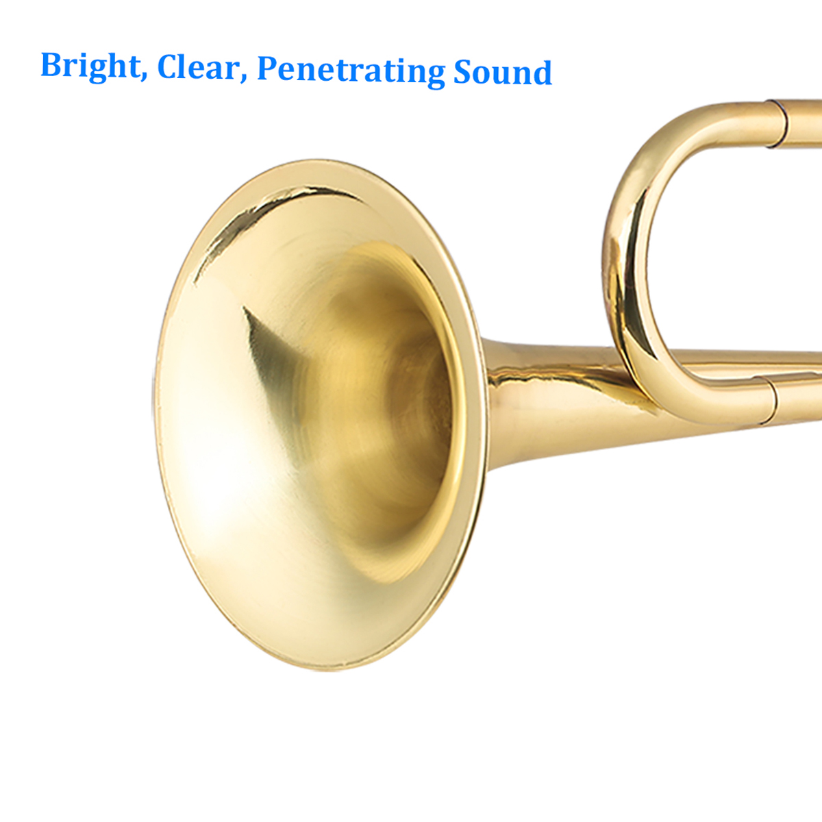 Brass C Bugle Call Gold-Plated - Musical Instrument Cornet recensie en prijs