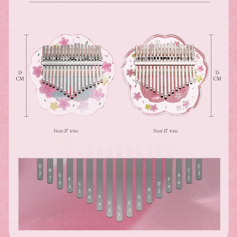 Hluru Kalimba 21 Keys with Cas - A Musical Instrument With Keys recensie en prijs