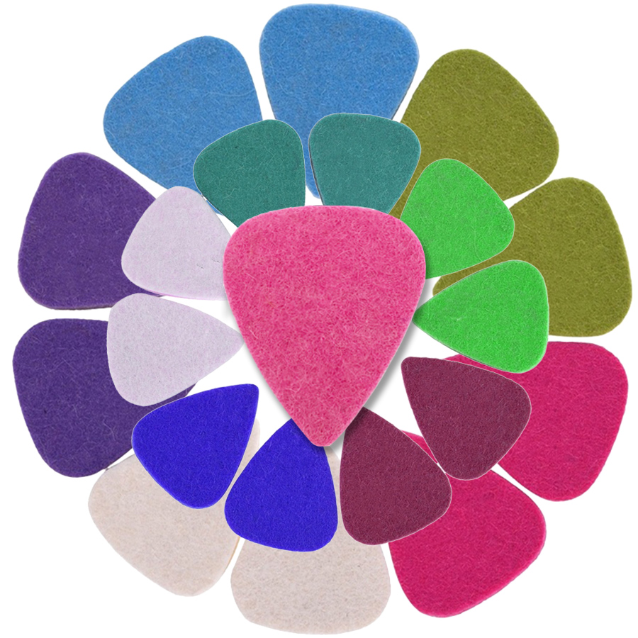 12pcs Color Felt Picks 3.5mm T - Musical Instrument Fagot recensie en prijs