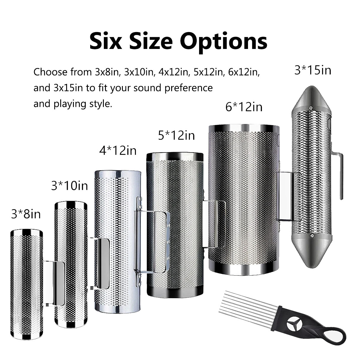 Miwayer Musical Stainless Stee - Guiro Scraper Instrument recensie en prijs