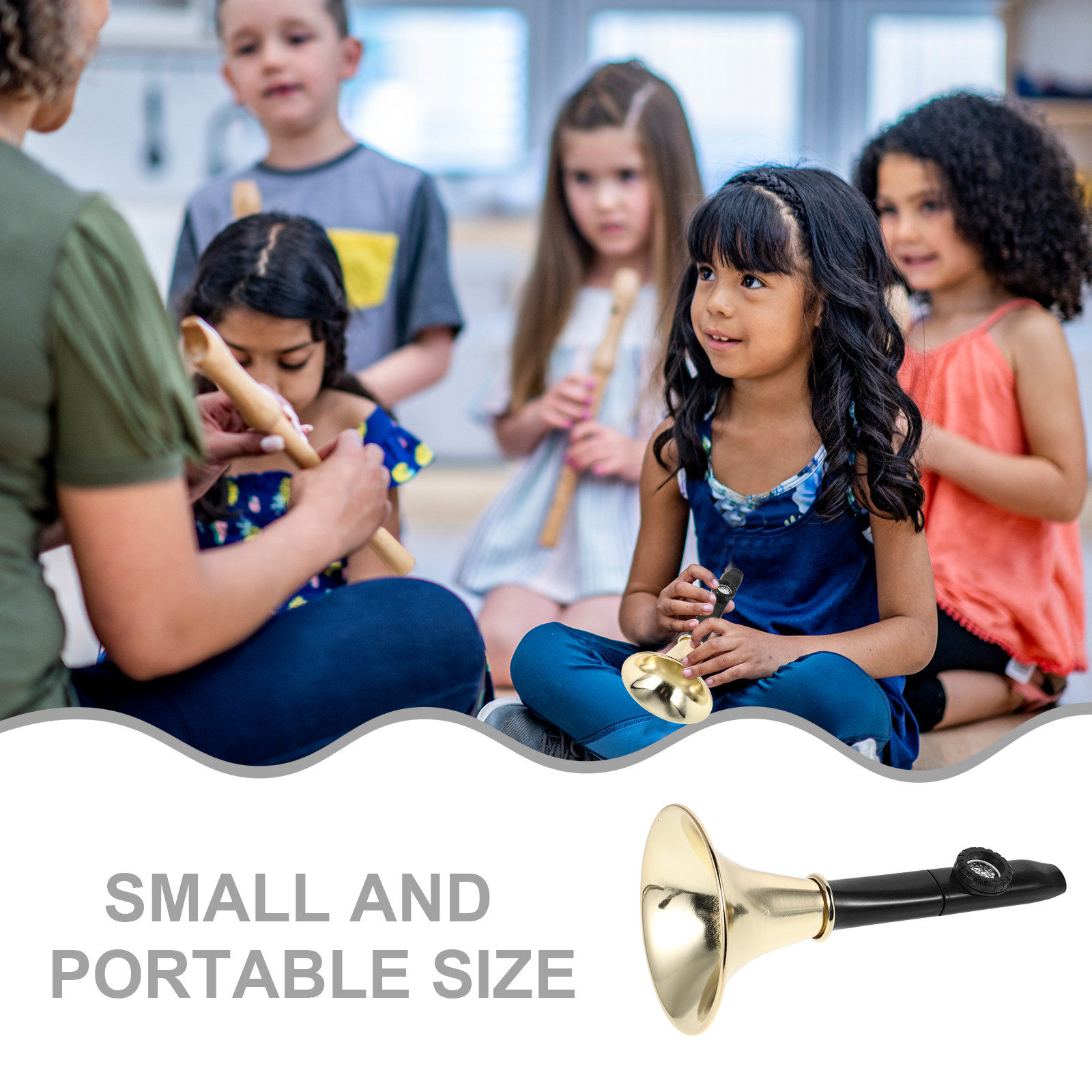 Kazoo Metal Trumpet Black Easy - Musical Instrument Trumpet recensie en prijs