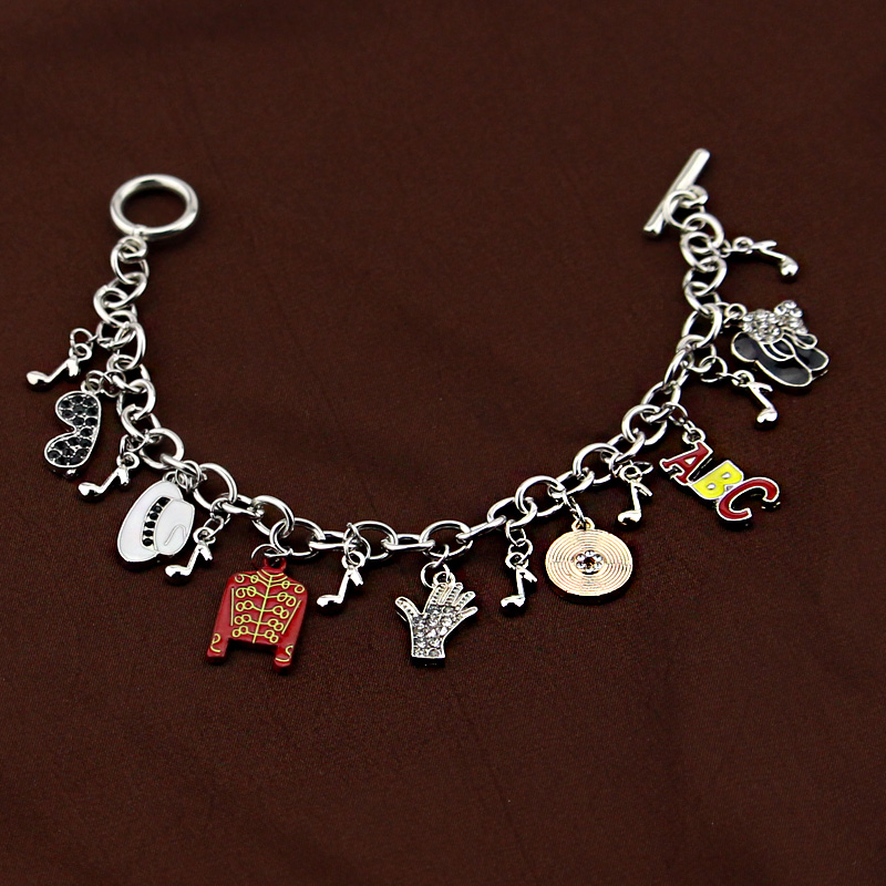 Michael Jackson Music Charm Br - Musical Instrument Jewelry recensie en prijs