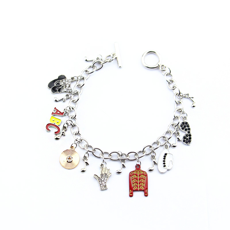 Michael Jackson Music Charm Br - Musical Instrument Jewelry recensie en prijs