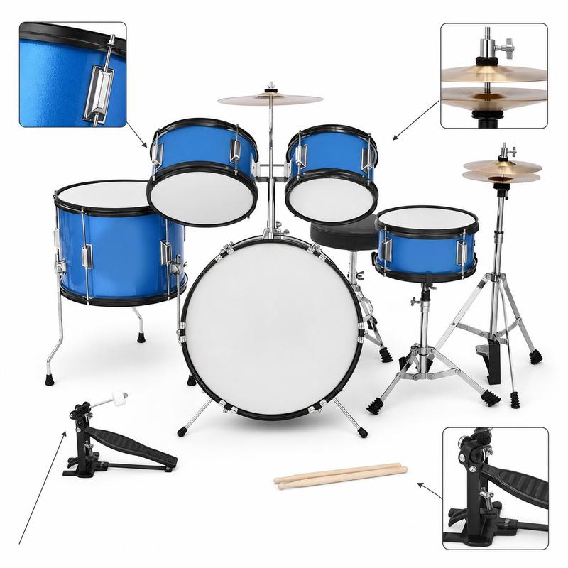 Junior Percussion Kit 16 inch  - Musical Instrument Percussion recensie en prijs