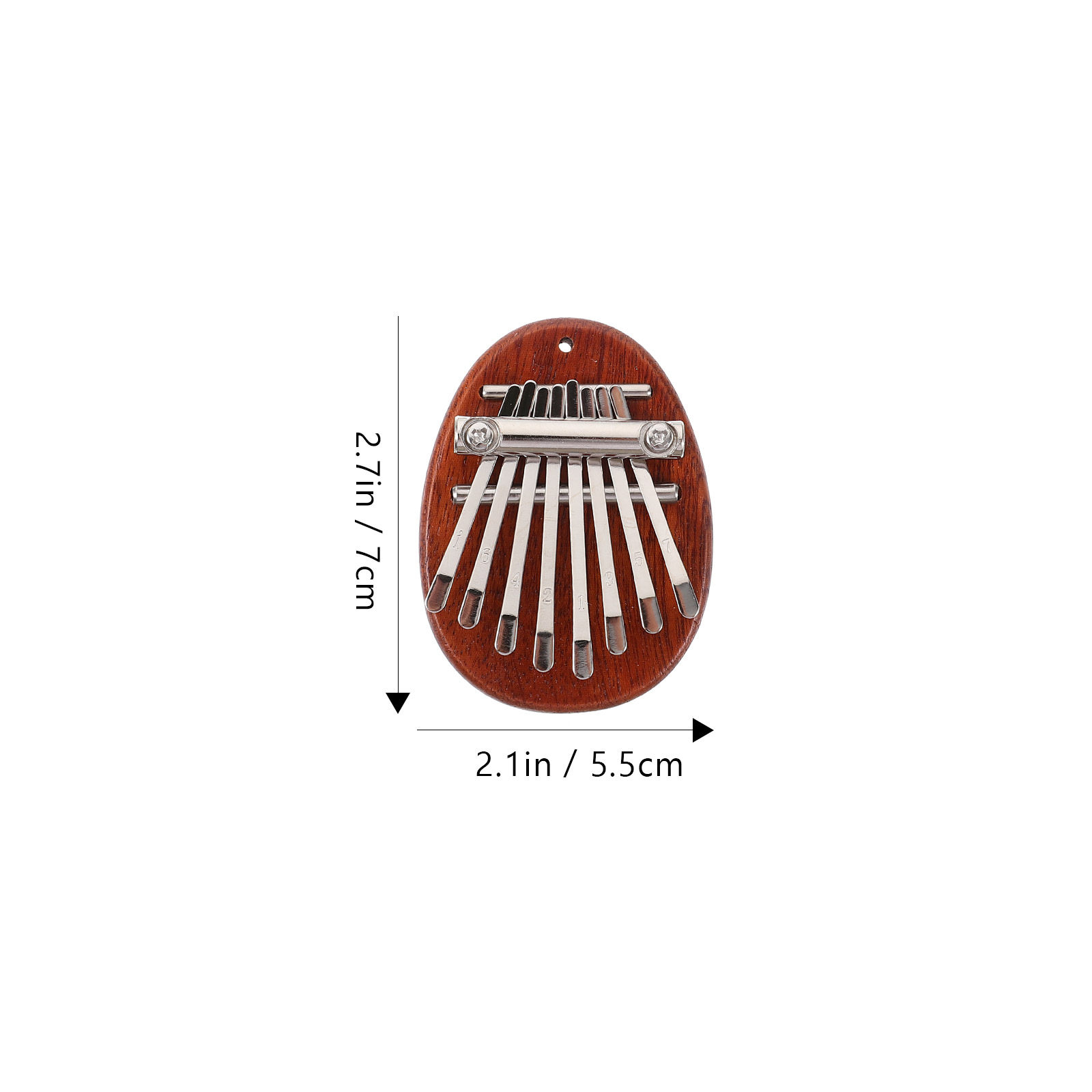 1Set Kalimba Mini 8 Keys Thumb - Musical Instrument Percussion recensie en prijs