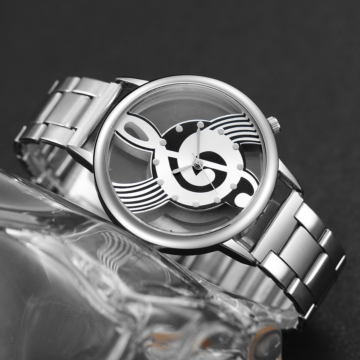 2PCS/Set Fashion Women's Watch - Musical Instrument Jewelry recensie en prijs