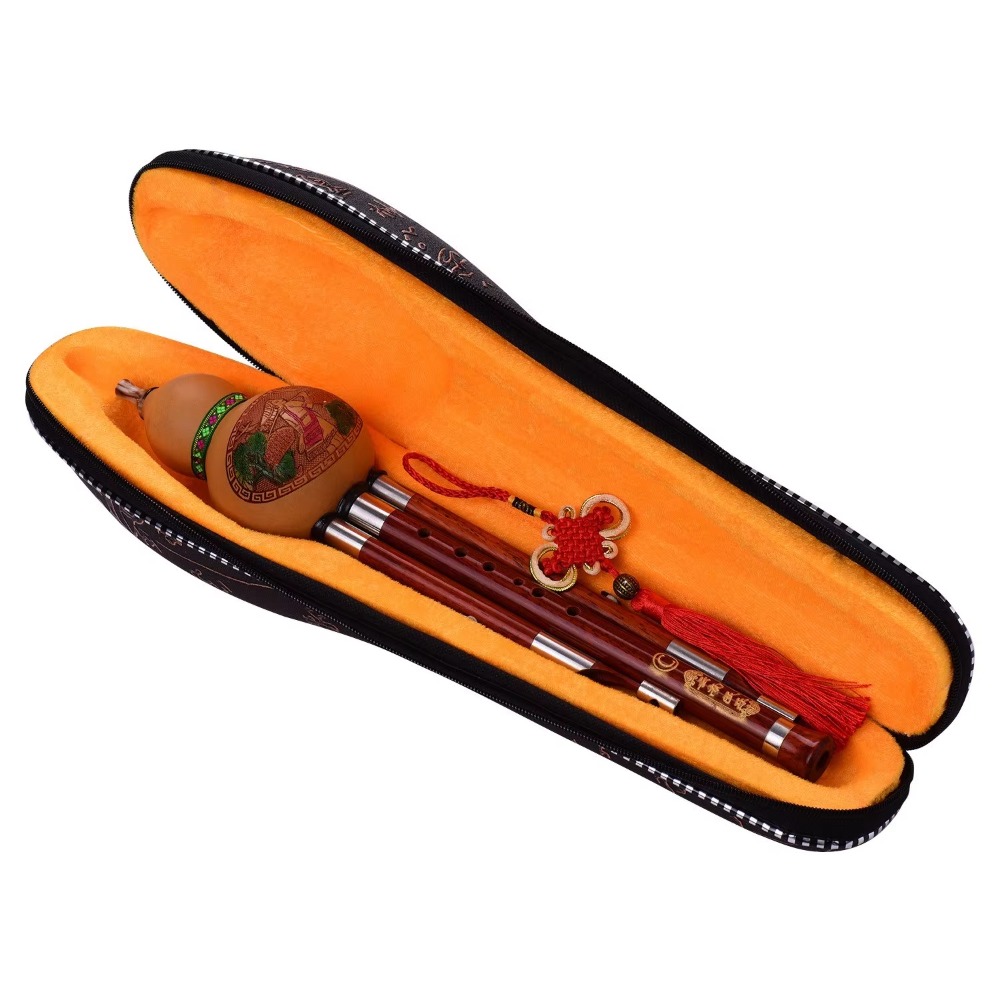 3-Tone C Key Hulusi Gourd Flut - Musical Instrument With A recensie en prijs