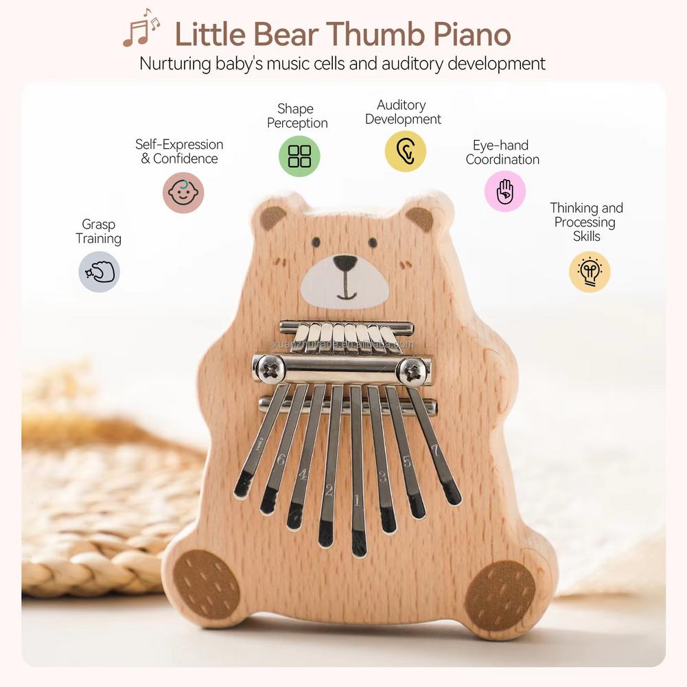 8 Key Mini Kalimba Portable Th - A Musical Instrument With Keys recensie en prijs