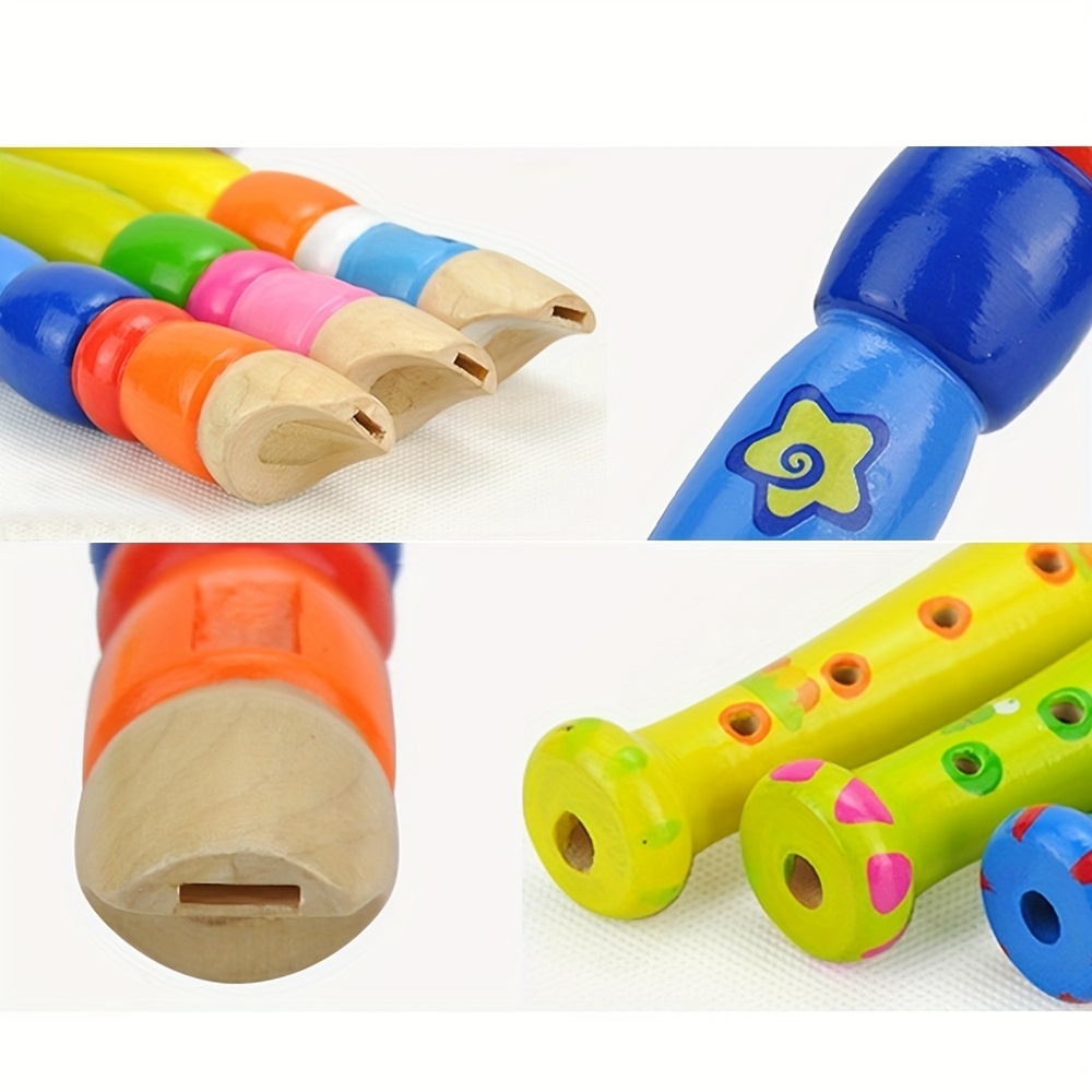 1pc Wooden Flute 6-Hole Colorf - Musical Instrument Fagot recensie en prijs