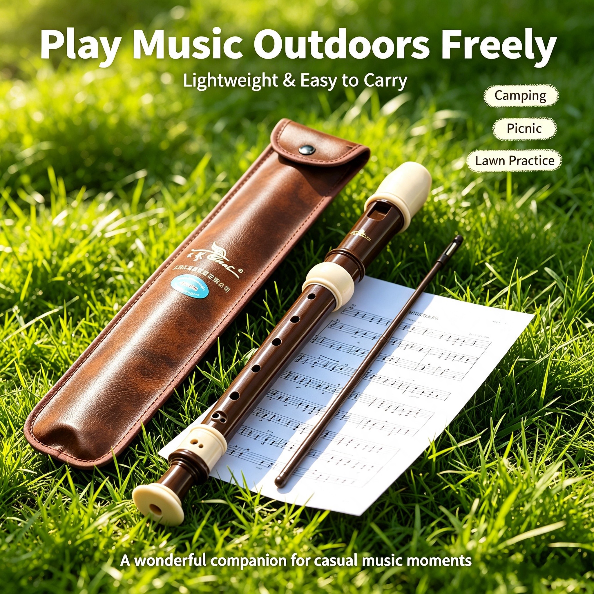 Baroque Style 8 Holes C Sopran - Soprano Recorder Plastic recensie en prijs