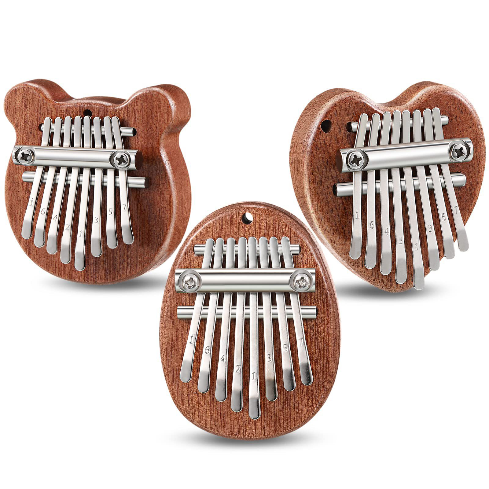8 Keys Mini Kalimba Wooden Thu - A Musical Instrument With Keys recensie en prijs