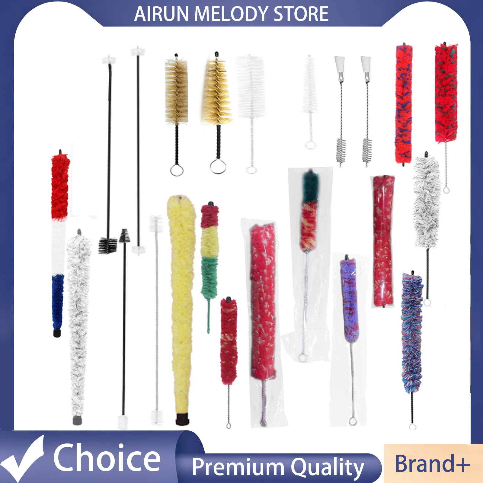 Instrument Ceaning Brush Colou - Musical Instrument Cornet recensie en prijs