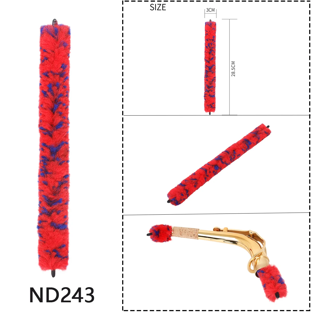 Instrument Ceaning Brush Colou - Musical Instrument Cornet recensie en prijs