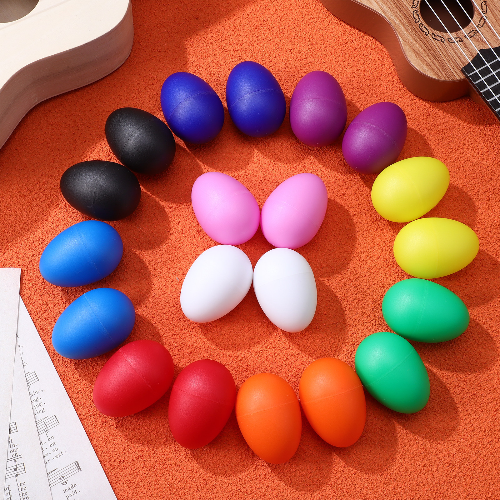 20Pcs Lightweight Egg Shakers  - Musical Instrument Maraca recensie en prijs