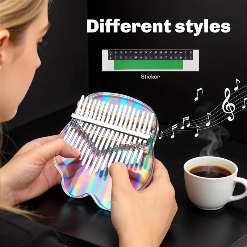 Dropship-17 Key Clear Acrylic  - A Musical Instrument With Keys recensie en prijs