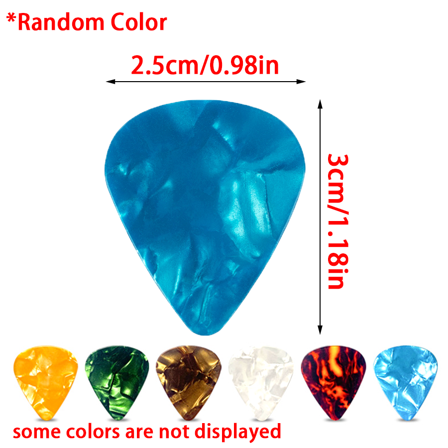 20/30/50pcs Boxed Guitar Picks - Musical Instrument Fagot recensie en prijs