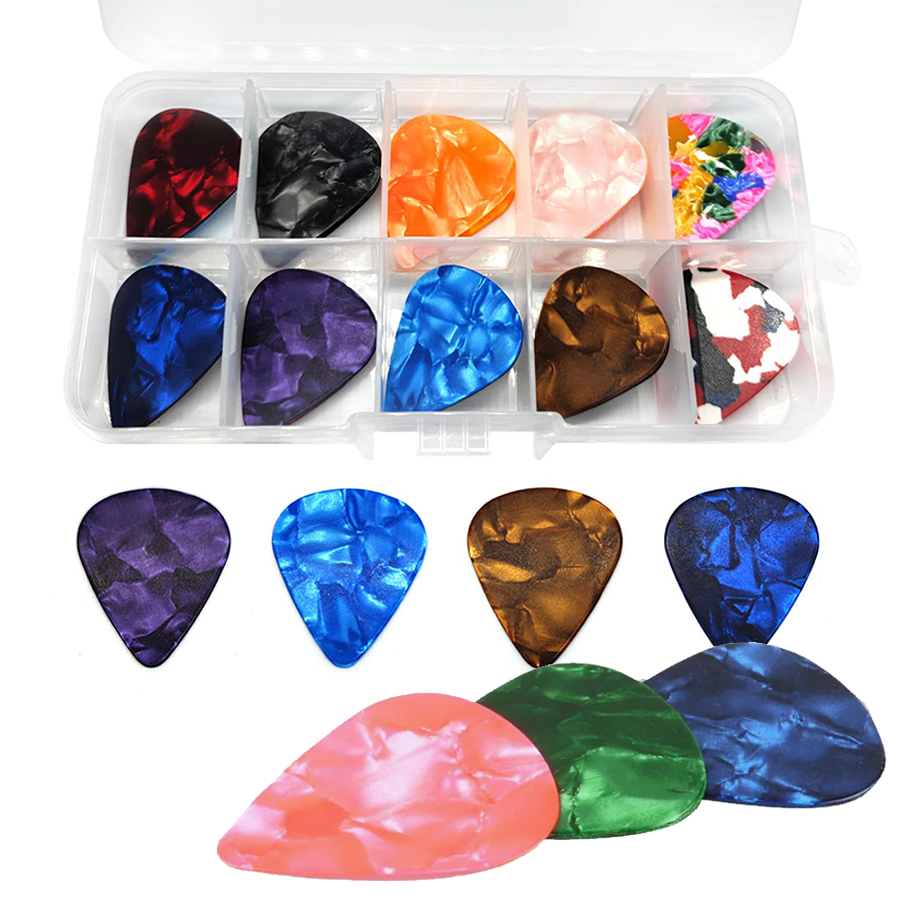 20/30/50pcs Boxed Guitar Picks - Musical Instrument Fagot recensie en prijs