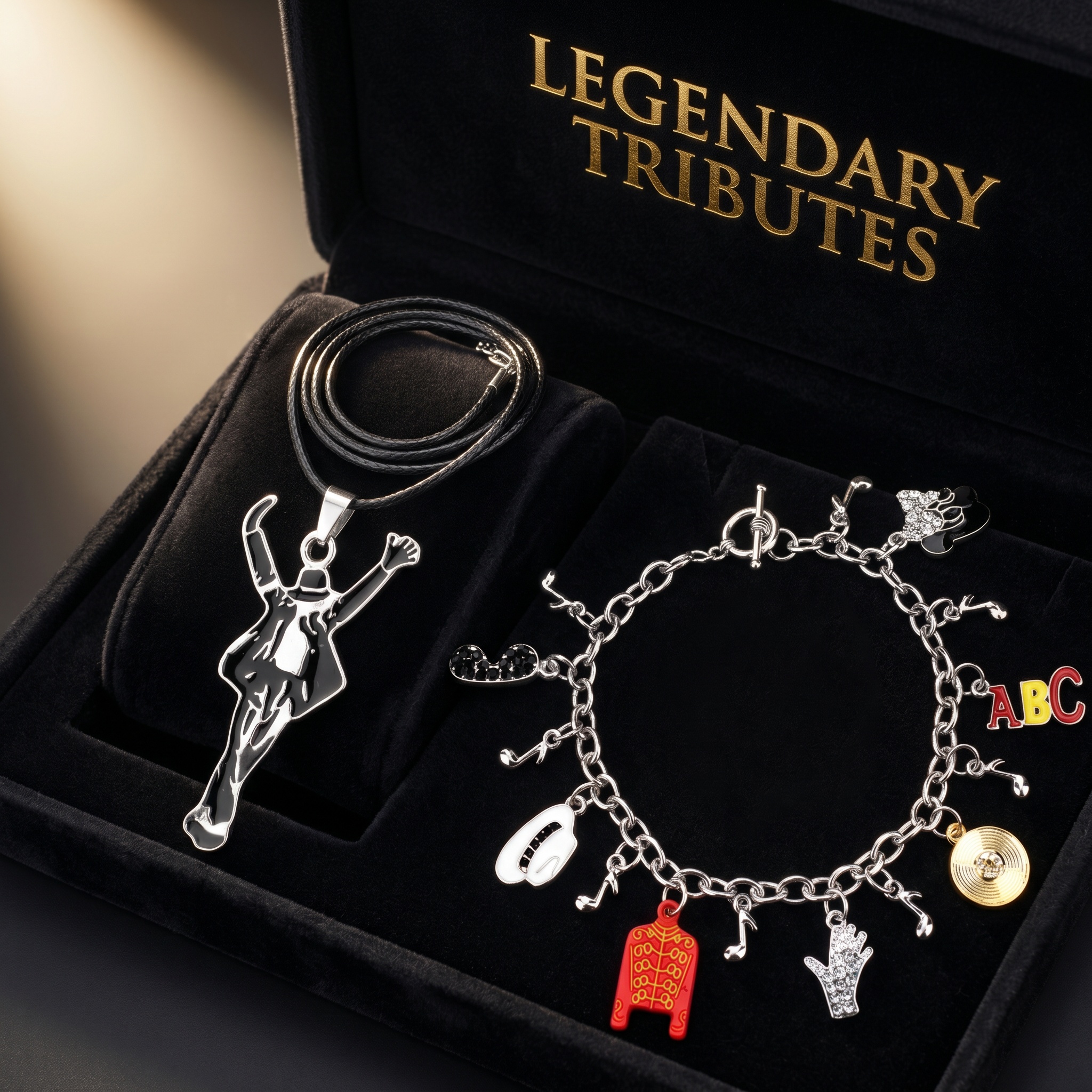 Michael Jackson Jewelry Set Ki - Musical Instrument Jewelry recensie en prijs