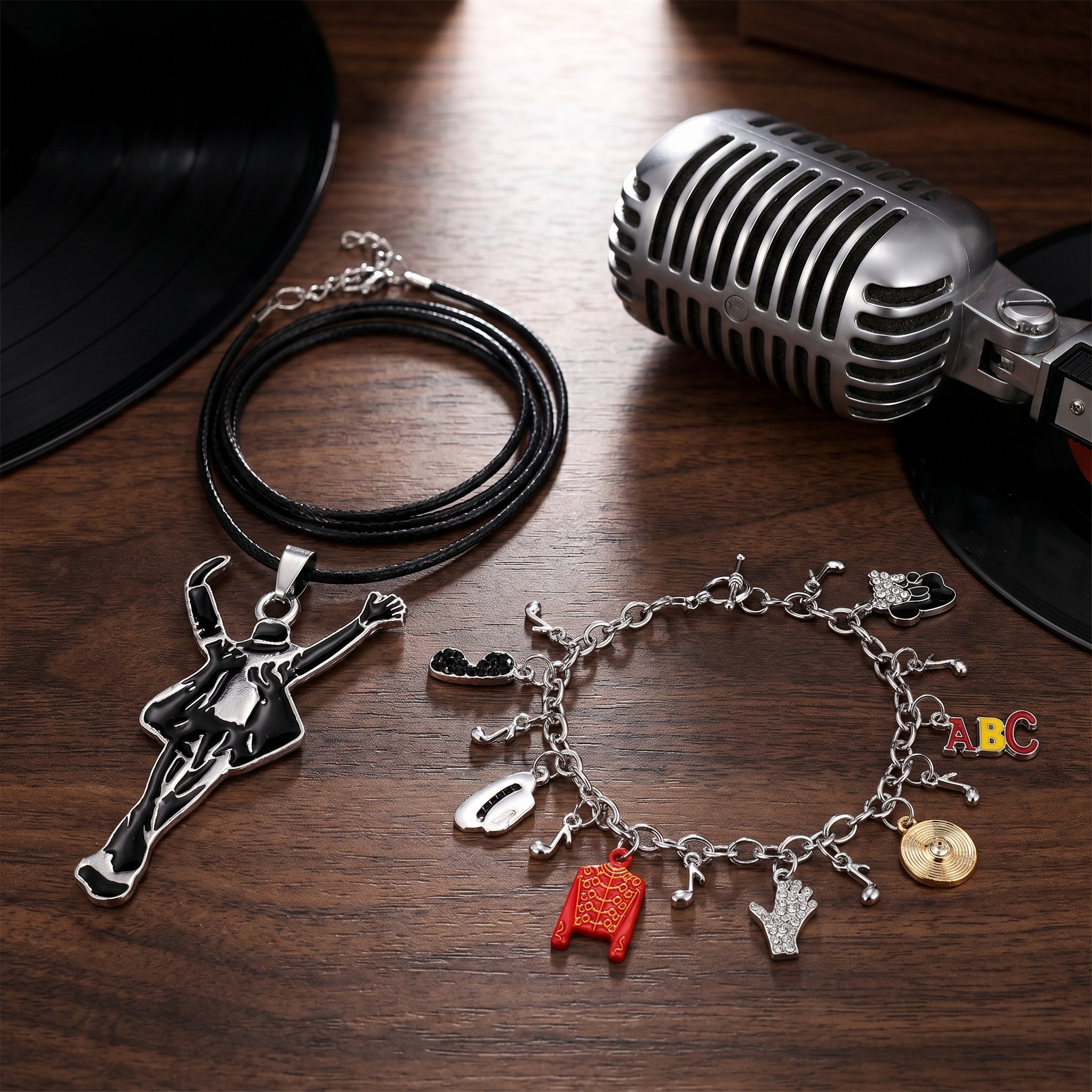 Michael Jackson Jewelry Set Ki - Musical Instrument Jewelry recensie en prijs