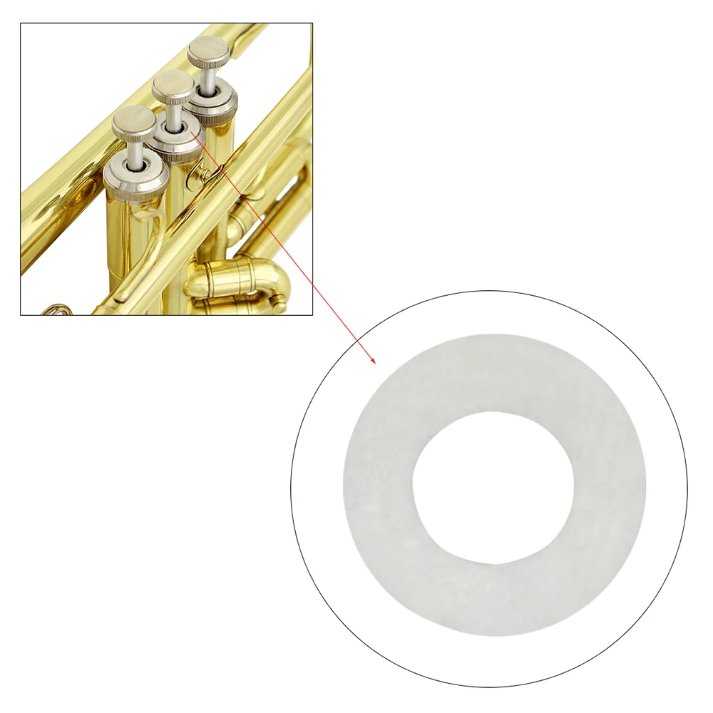 10Pcs Trumpet Felt Washers Cus - Musical Instrument Cornet recensie en prijs