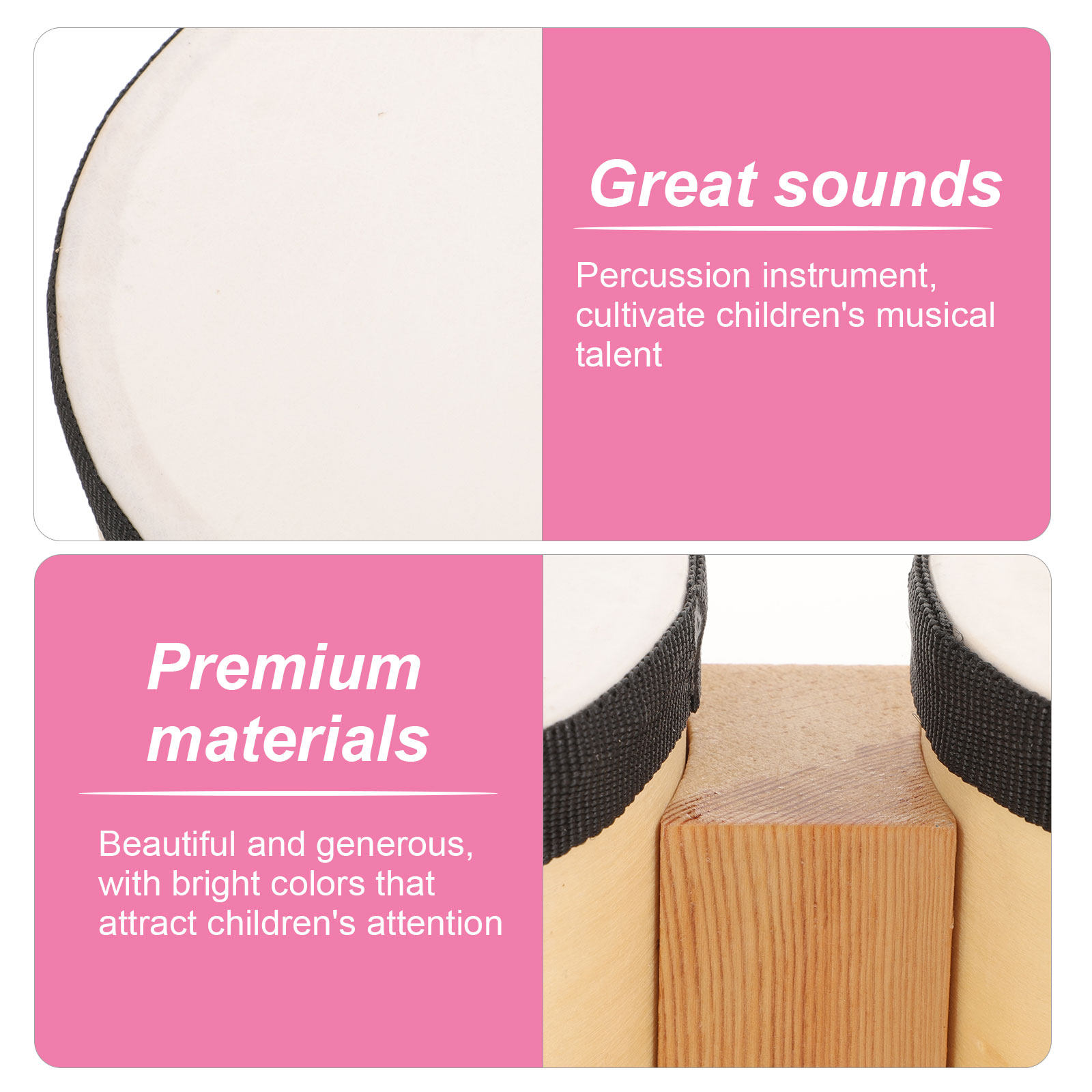 Drum Wooden Percussion Instrum - Musical Instrument Percussion recensie en prijs