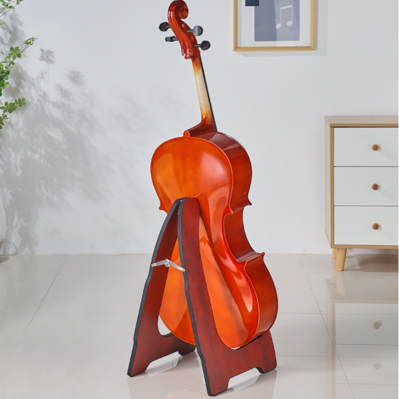 Floor Cello Stand Elegant Desi - Musical Instrument Cello recensie en prijs