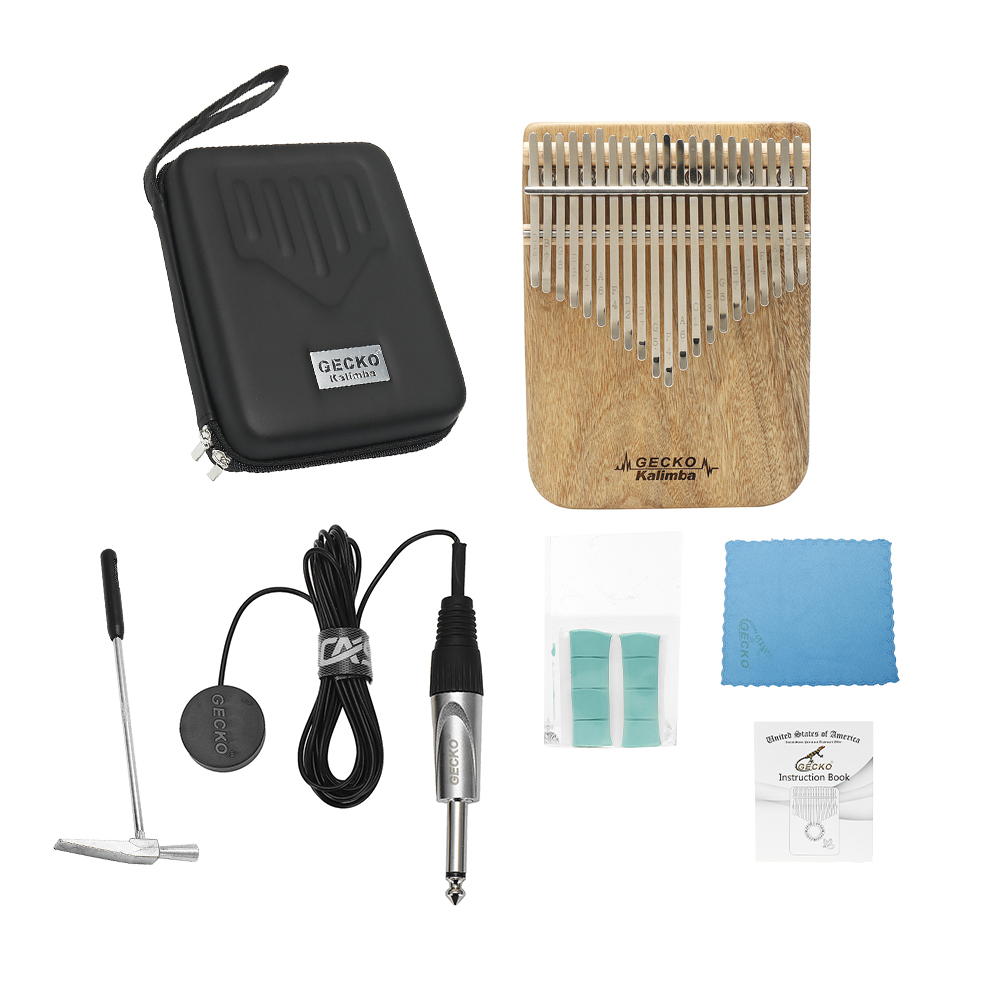 GECKO Kalimba 21-Key Camphor W - A Musical Instrument With Keys recensie en prijs