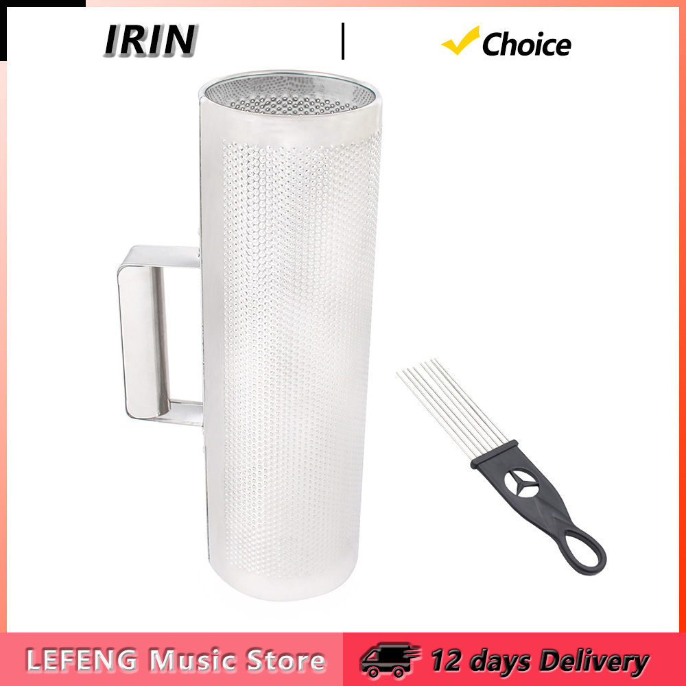 IRIN Guiro Large Stainless Ste - Guiro Scraper Instrument recensie en prijs