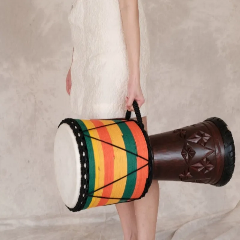 12 Inch Djembe Mahogany Africa - Musical Instrument Percussion recensie en prijs