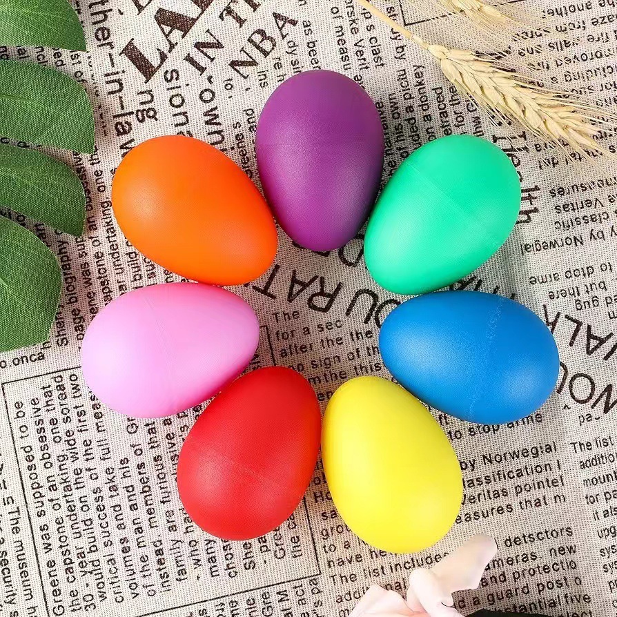 2Pcs Egg Shakers Plastic Percu - Musical Instrument Maraca recensie en prijs