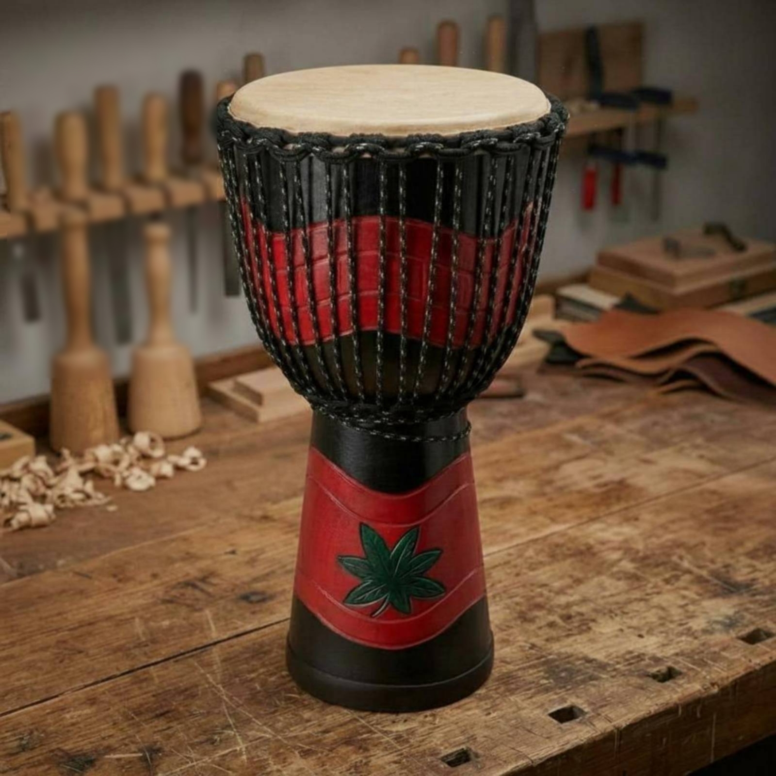 Djembe Drum Natural Drumhead R - Musical Instrument Percussion recensie en prijs
