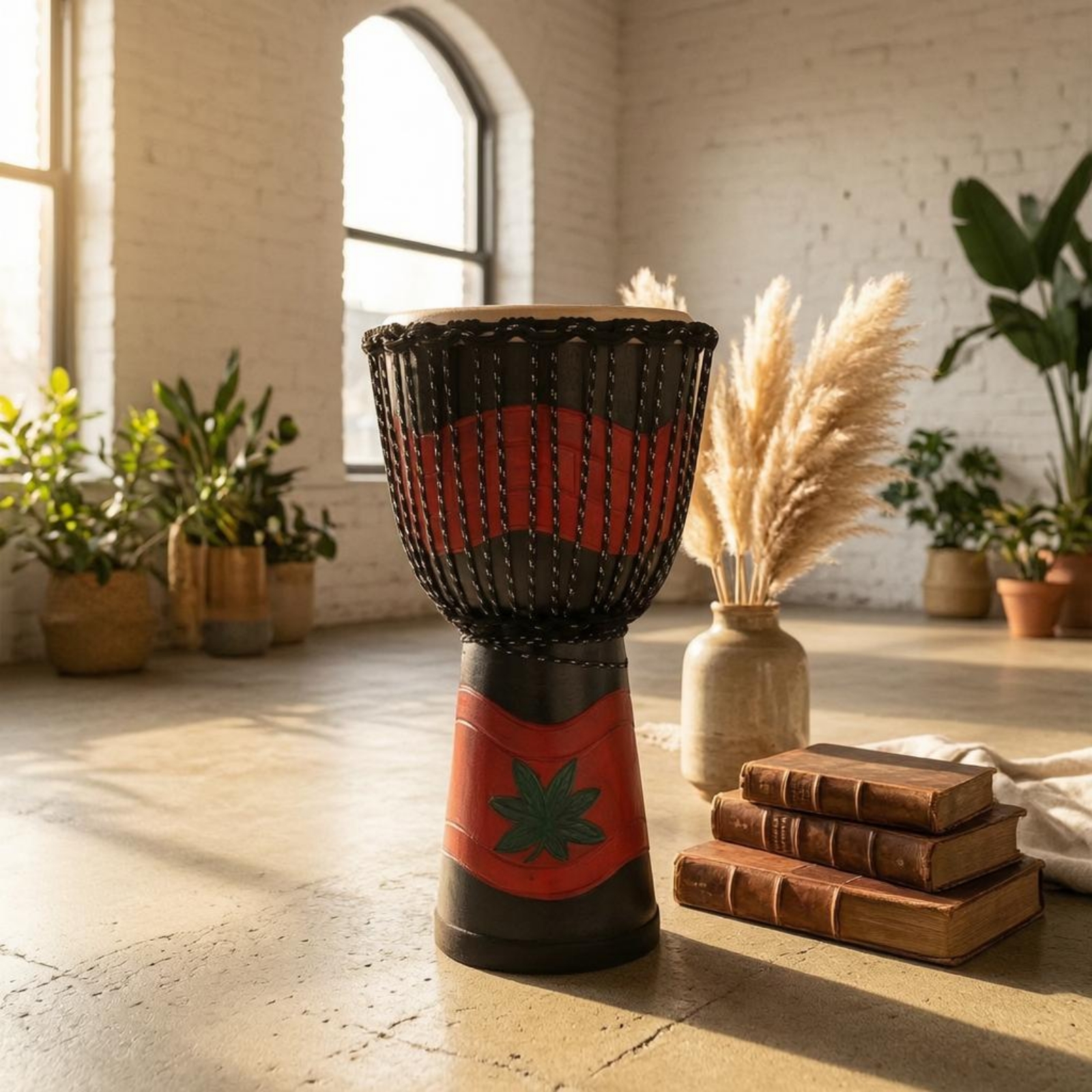 Djembe Drum Natural Drumhead R - Musical Instrument Percussion recensie en prijs