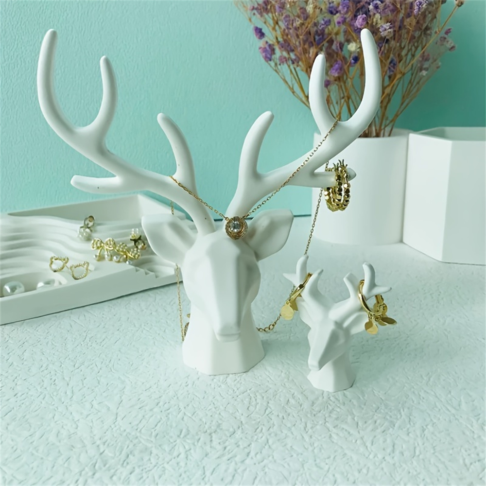 3D Deer Horn Jewelry Necklace  - Musical Instrument Jewelry recensie en prijs