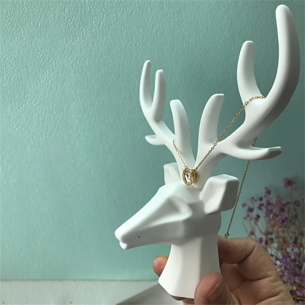3D Deer Horn Jewelry Necklace  - Musical Instrument Jewelry recensie en prijs