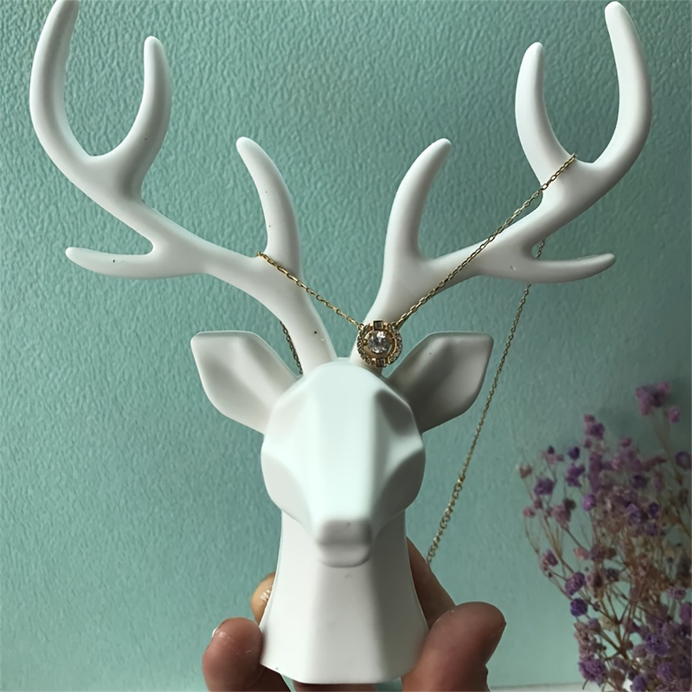3D Deer Horn Jewelry Necklace  - Musical Instrument Jewelry recensie en prijs