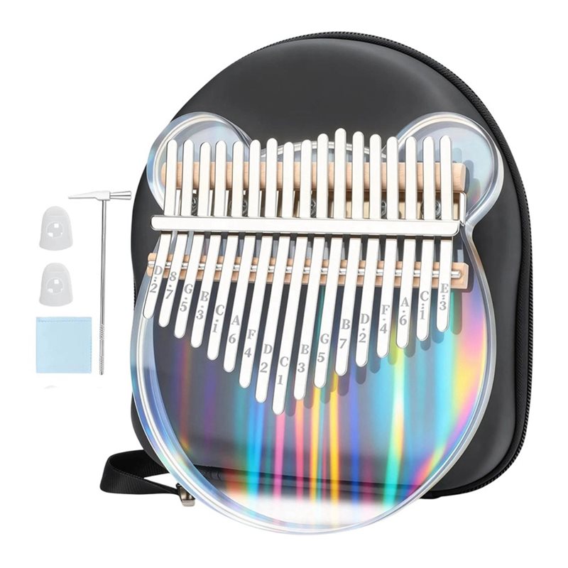 17 Key Clear Acrylic Kalimba T - A Musical Instrument With Keys recensie en prijs
