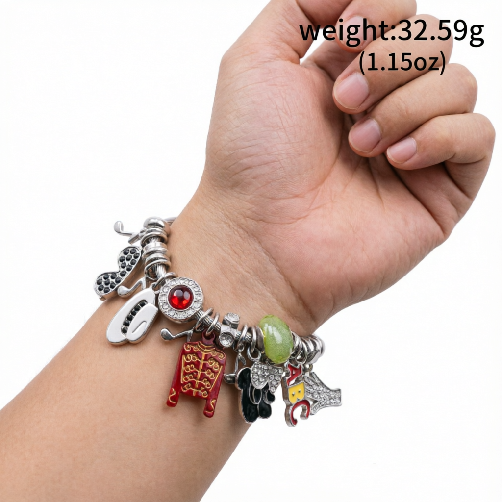 Michael Jackson Music Charm Br - Musical Instrument Jewelry recensie en prijs