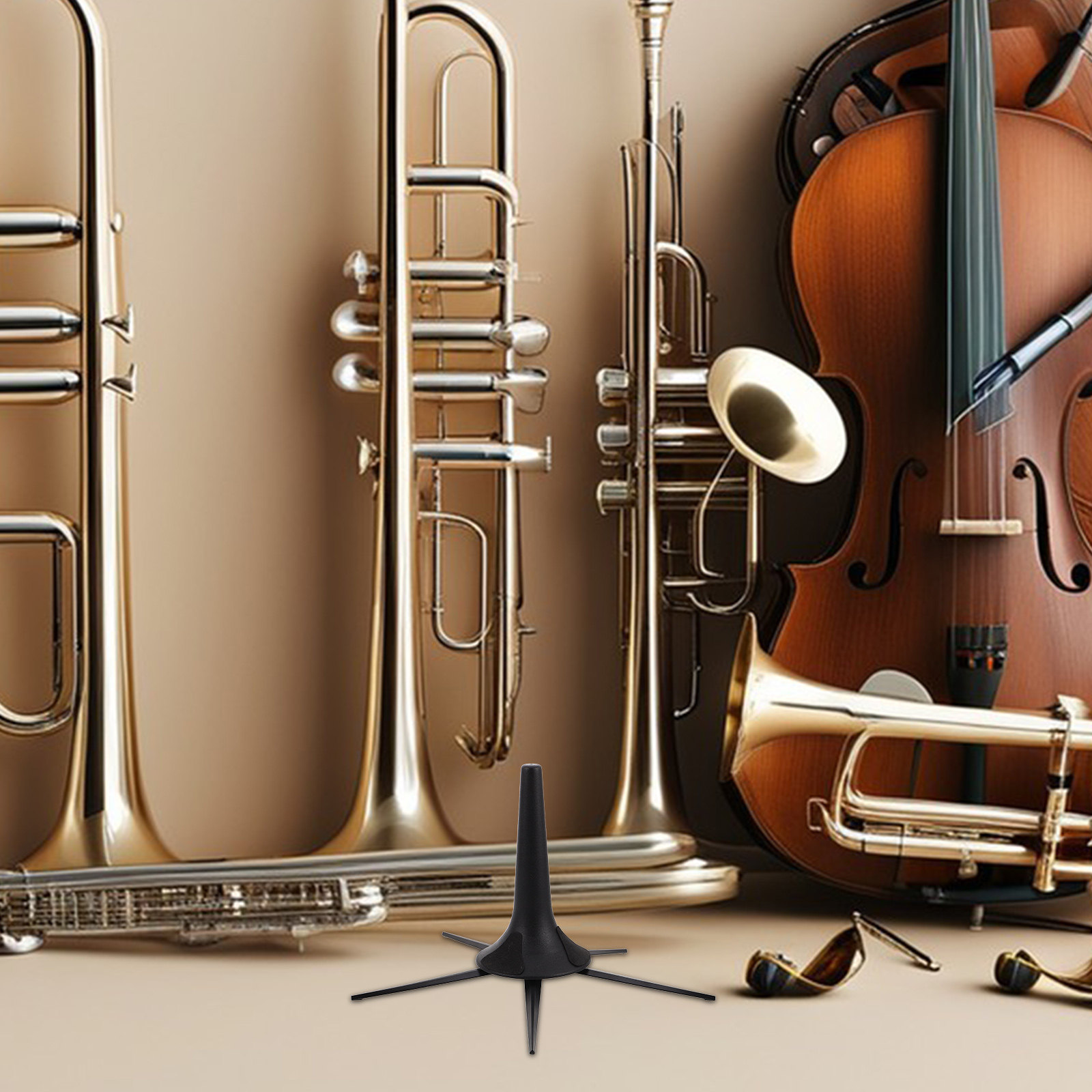 Foldable 5 Leg Metal Trumpet S - Musical Instrument Trumpet recensie en prijs