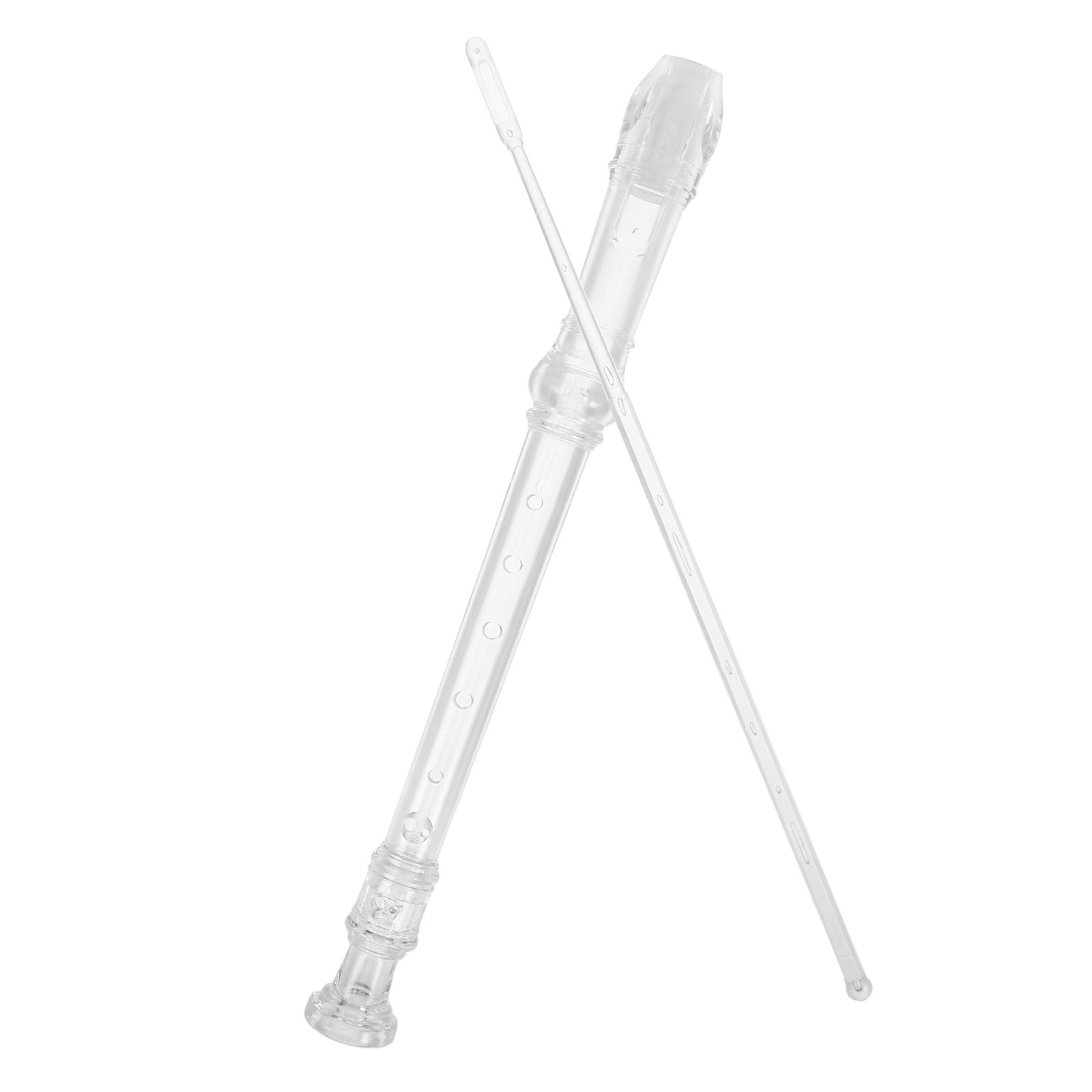 1Set 8-Hole Transparent Sopran - Soprano Recorder Plastic recensie en prijs