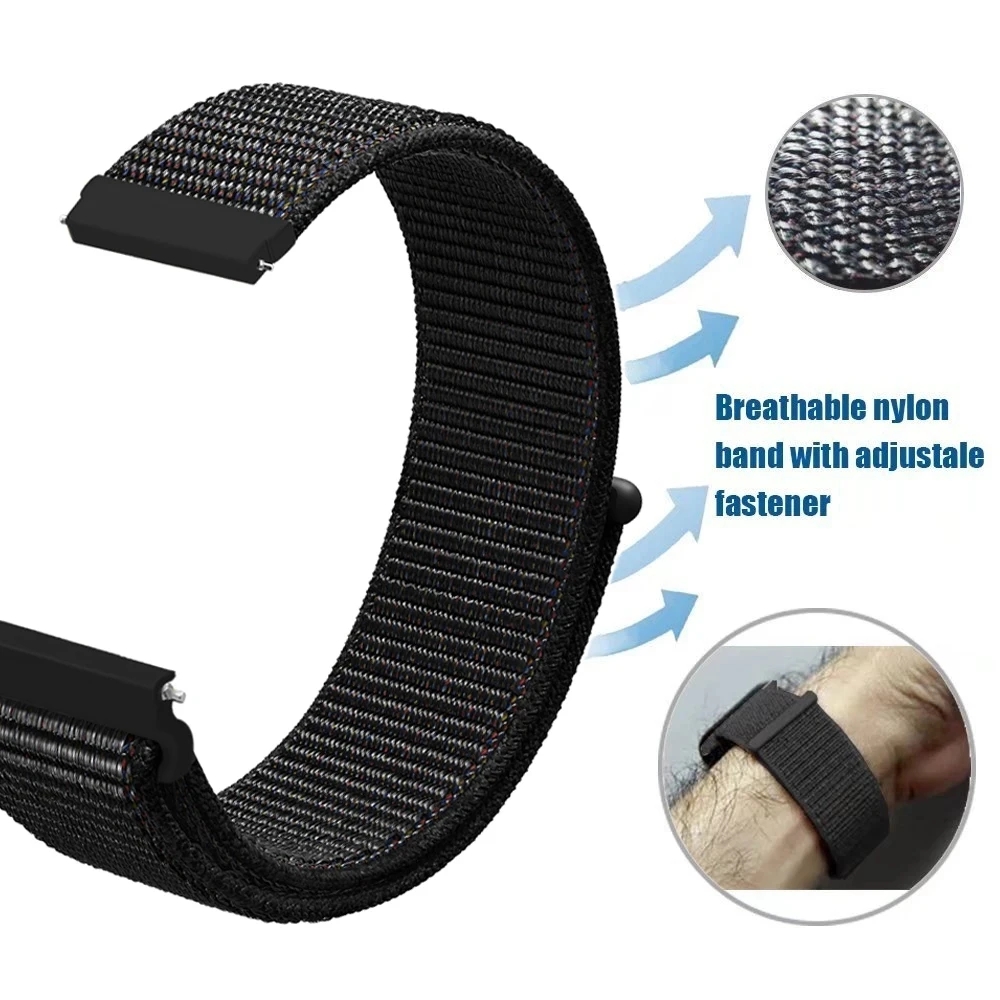 22mm Nylon Loop Band For Garmi - Musical Instrument Jewelry recensie en prijs