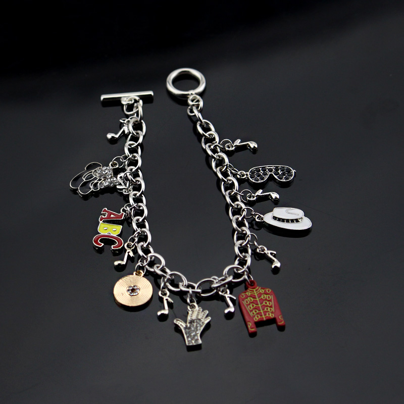 Michael Jackson Music Charm Br - Musical Instrument Jewelry recensie en prijs