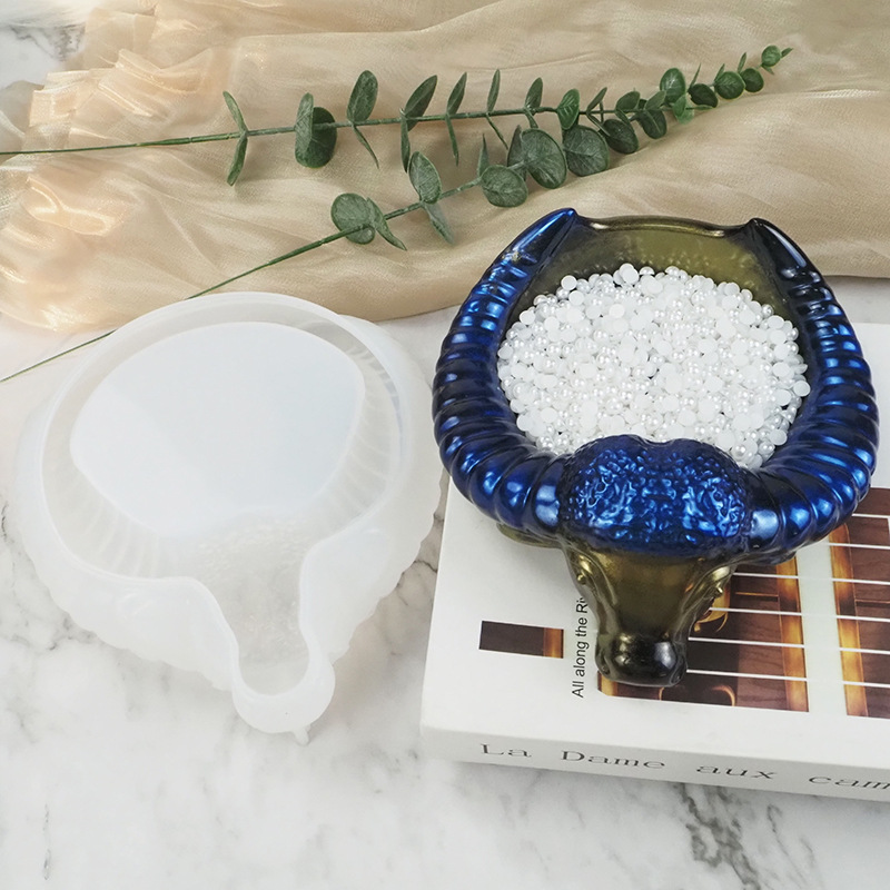 Cow Horn Storage Tray Mold DIY - Musical Instrument Jewelry recensie en prijs