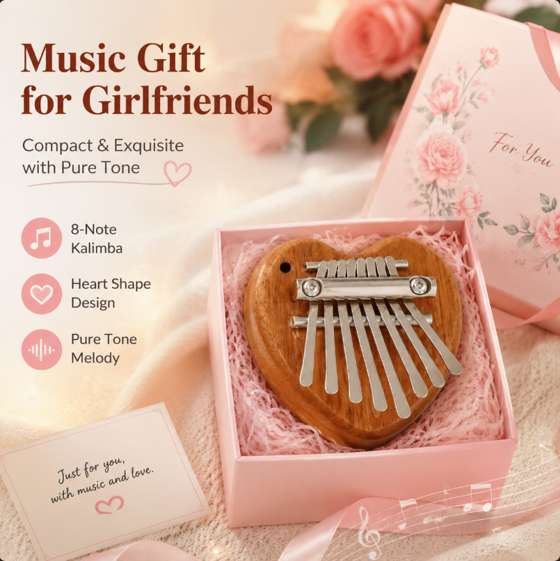 8 Keys Mini Kalimba Wooden Thu - A Musical Instrument With Keys recensie en prijs