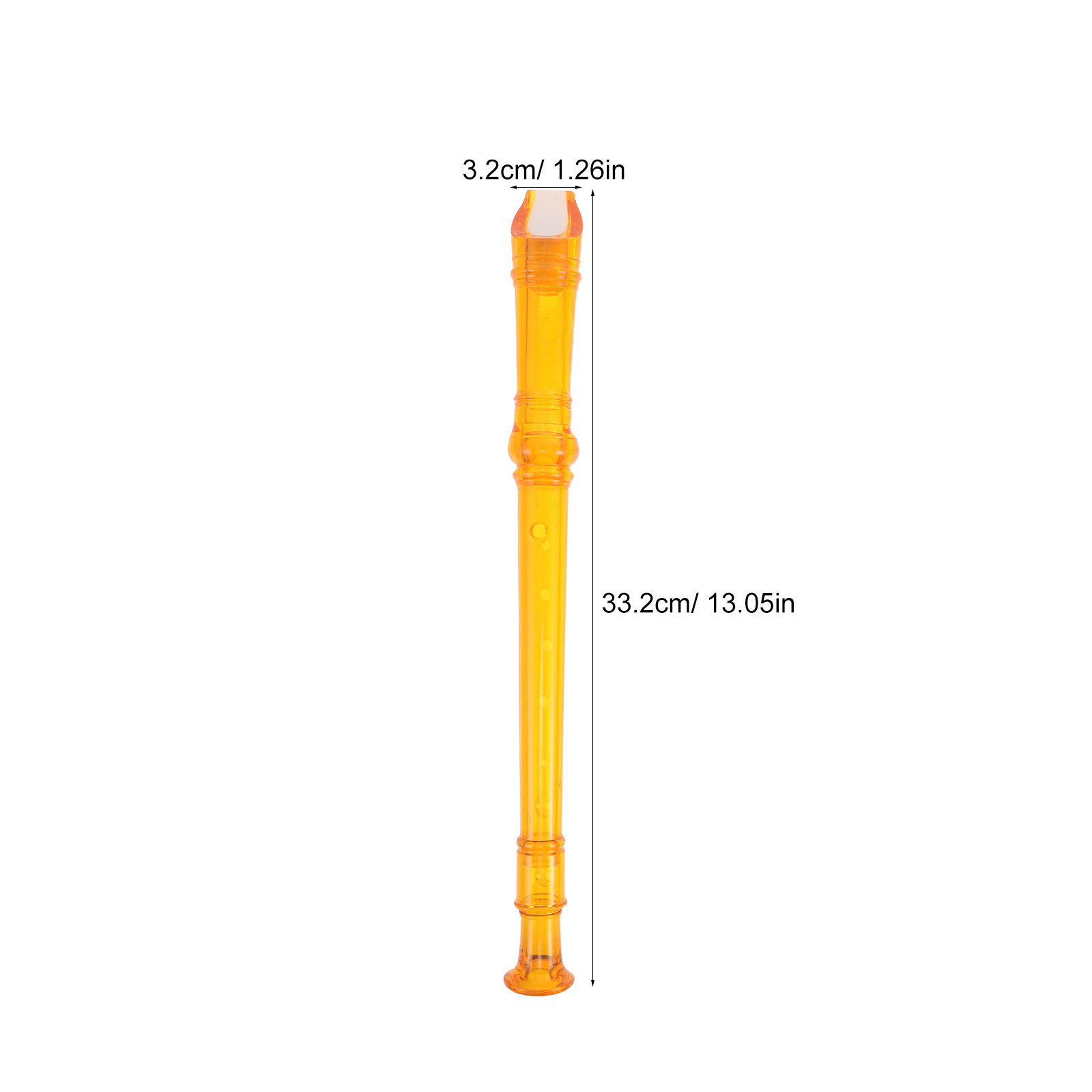 4Pcs Vibrant Transparent Sopra - Soprano Recorder Plastic recensie en prijs