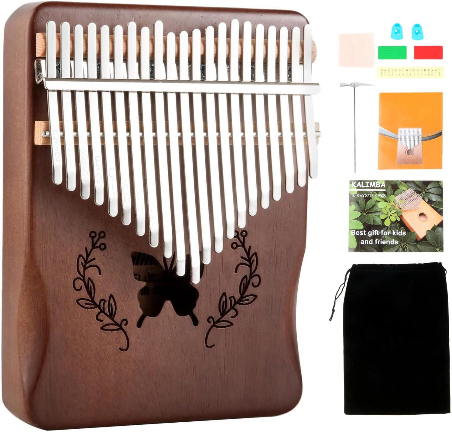 Kalimba 21 Keys Thumb Piano, N - A Musical Instrument With Keys recensie en prijs